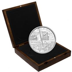 RCM Issue: 2014 $100 100th Anniversary of the Declaration of WWI 10 oz Fine Silver Coin (TAX Exempt)
