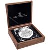 Image 1 : RCM Issue: 2014 $500 National Aboriginal Veterans Monument 5 Kilo Fine Silver Coin in Deluxe Display