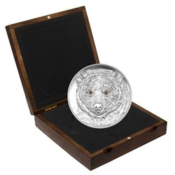 RCM Issue: 2016 $250 In The Eyes of the Spirit Bear Kilo Fine Silver Coin. Mintage of only 500! (TAX