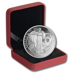 RCM Issue: 2017 $100 A Mari Usque Ad Mare - The Diamond Jubilee of the Confederation of Canada 10oz
