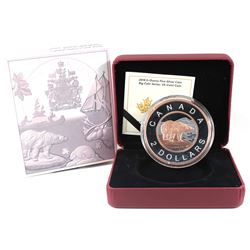 RCM Issue: 2018 $2 Big Coin Rose-Gold Plated 5oz. Fine Silver Coin (TAX Exempt).