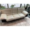 Image 1 : LEATHER 2 TONE, 3 SEAT SOFA