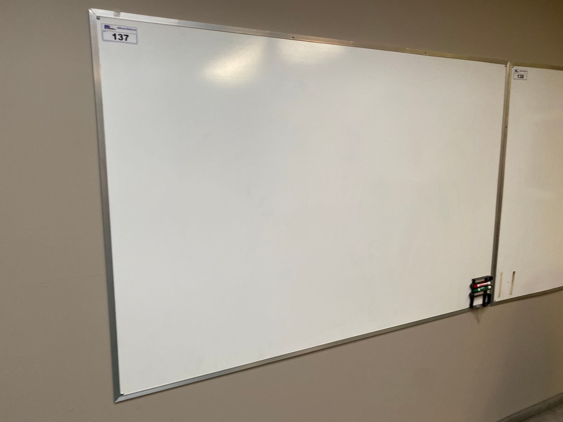 4' X 8' WHITEBOARD Able Auctions