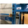 Image 2 : 2 SECTIONS OF BLUE WAREHOUSE RACKING.  INCLUDES 3  X 18' TALL UPRIGHTS, 6  X 12' LONG BY 6.5" THICK