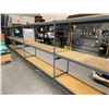 Image 2 : 5 SECTIONS OF 6' TALL EZ-RECT STORAGE RACKING INCLUDES: 6 UPRIGHTS AND 30 X 8' LONG CROSSBARS