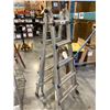 Image 1 : INDUSTRIAL LITE FOLDING MULTI POSITION STEP LADDER