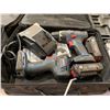 Image 1 : PAIR OF BOSCH CORDLESS DRILLS WITH CARRY CASE, INC. 2 BATTERIES AND CHARGER