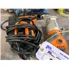 Image 1 : PAIR OF ELECTRIC TOOLS INC. RIGID R2401 COMPACT ROUTER AND POWER SHOT PRO ELECTRIC STAPLER