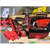 Image 1 : LOT OF MILWAUKEE CORDLESS TOOLS INC. 2 DRILLS, ROTARY TOOL, 3 BATTERIES, 2 CHARGERS, LOT