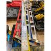 Image 2 : LOT OF MEASURING STICKS, RULERS AND TAPE MEASURES