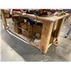 Image 1 : 4' X 8' MOBILE WORK BENCH INCLUDES CONTENTS BELOW