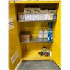 Image 2 : LARGE SIZE EAGLE 45 GAL. CAP. SAFETY STORAGE CABINET WITH CONTENTS