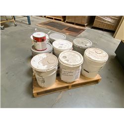 PALLET OF PAINT