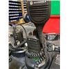 Image 2 : LOT OF 6 MOTOROLLA CP185 TWO WAY RADIOS WITH CLIP ON MICS, ALL WITH CHARGERS