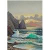 Image 1 : L.S. WHITE, Oil on Canvas Seascape