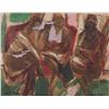 Image 1 : ETHEL RABIN, Expressionist Woodblock