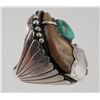 Image 2 : Navajo Native American Sterling BEAR CLAW Ring
