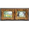 Image 1 : (2) WALT LITT, Enamel on Copper Panels