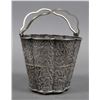 Image 1 : Antique Chinese Silver Repousse Ice Bucket