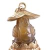 Image 2 : 14K JADE BUDDHA Cabochon Pendant