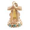 Image 3 : 14K JADE BUDDHA Cabochon Pendant