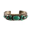 Image 1 : NAVAJO Native American MALACHITE Bracelet