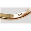 Image 4 : 14K Yellow Gold DIAMOND Cluster Ring