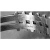 Image 3 : ZUNI Old Pawn Two-Row Turquoise Cuff Bracelet