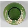 Image 3 : Green Iridescent Glass Vase, Enamel