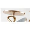 Image 3 : 14K Yellow Gold CUFFLINKS & Turquoise Inlay