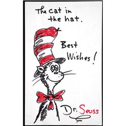 DR. SEUSS, Original Sketch, Cat in the Hat