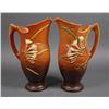 Image 2 : (2) ROSEVILLE Freesia Pottery Pitcher Ewer 20-10