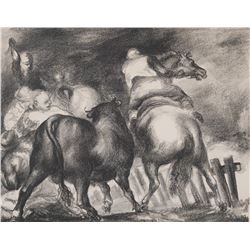 JON CORBINO, Horses Lithograph