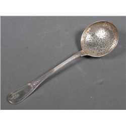 Antique French .950 Sterling Pierced Scoop