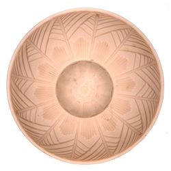 French Art Deco Glass Lamp Shade