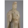 Image 2 : Carved Chinese Hardstone Woman Statue