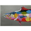 Image 2 : Ocean Fish, O/C, Signed Illegible