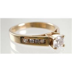 14K Yellow Gold & DIAMOND Ring