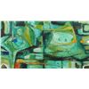 Image 2 : JOHN NARTKER Large Abstract Oil Painting on Canvas