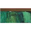Image 3 : JOHN NARTKER Large Abstract Oil Painting on Canvas