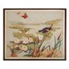 Image 1 : Early 20th O/C, Bird in Landscape, Illegible