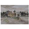 Image 1 : DENNIS STUART, Maine Landscape, Watercolor