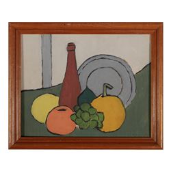 MARIANNA STOCKVIG, Oil on Board, 1953