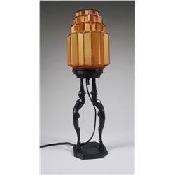 FRANKART Figural Nude Table Lamp