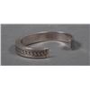Image 3 : NAVAJO Sterling Silver Cuff Bracelet