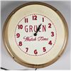 Image 1 : GRUEN Watch Time Electric Wall Clock