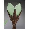 Image 2 : DECO Lamp & Centerpiece Uranium Glass Mantle Set