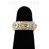 Image 2 : 14K Natural YELLOW & WHITE DIAMOND Ring