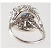 Image 3 : 14K Natural SAPPHIRE & DIAMOND Ring