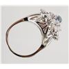 Image 4 : 14K Natural SAPPHIRE & DIAMOND Ring
